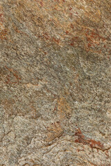 Close-up of an authentic lauze (stone roof tile) from Cantal, France. Background texture: flat stone.