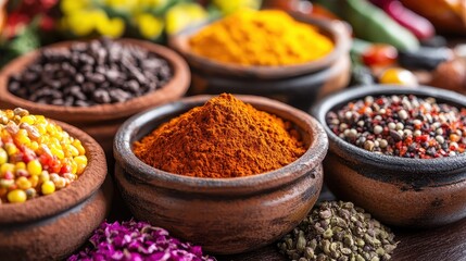 A close-up masterpiece, meticulously crafted in a studio, awaits your discerning eye. This is the perfect backdrop for your brand is next campaign, showcasing the vibrant allure of Peruvian cacao and