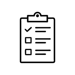 clipboard with checklist