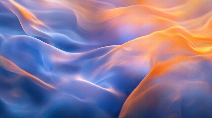 Neon orange and turquoise whimsical background