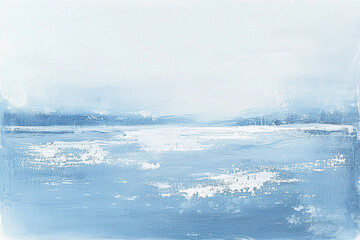 Obraz premium monochromatic background in pale blue evoking a calm