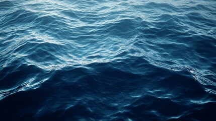 Fototapeta premium Deep Ocean Waves: Iridescent Water Surface 