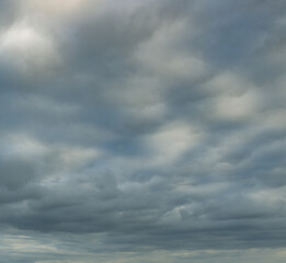 The sky is cloudy and grey