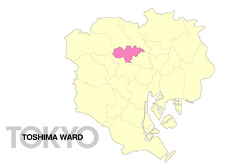 東京都豊島区の位置地図_02