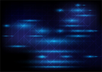 Abstract Blue Technology Background Dynamic blue lines and glowing particles create an abstract digital landscape, perfect for technology, innovation, and futuristic concepts.