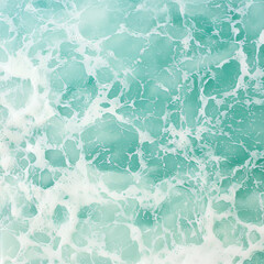 Obraz premium Soft abstract texture in seafoam green with gentle color gradients and a watercolor-like effect. Perfect as a background for design projects, web design, or creative presentations