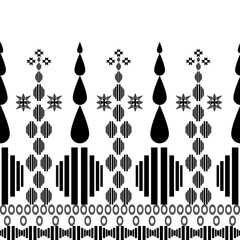 The geometric ethnic pattern of traditional style. Navajo, America Indian patterns. Design for background, wallpaper, clothing, wrapping, Batik, fabric, and prints. Vector illustration.
