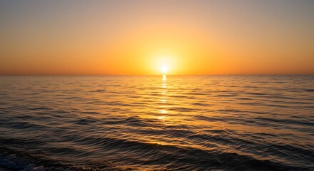 Obraz premium sunset over the sea