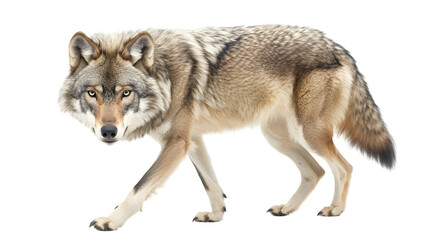 Obraz premium Gray Wolf Walking