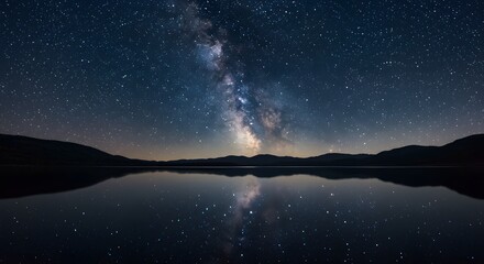 night sky and clouds