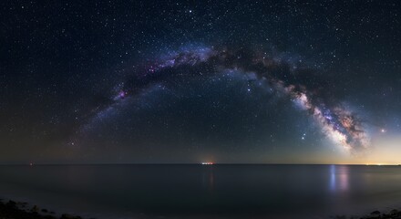 night sky with stars