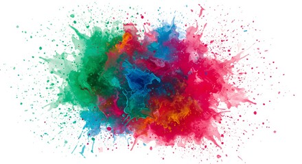 Fototapeta premium colorful watercolor background
