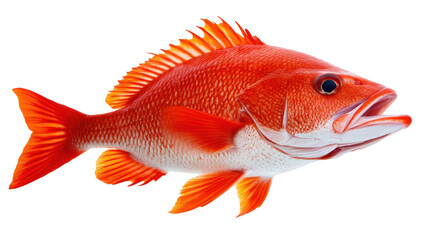 Fototapeta premium Vibrant Red Snapper Fish
