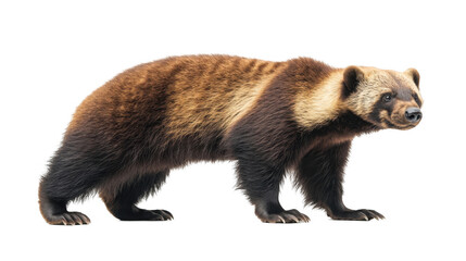 Fototapeta premium Wolverine Animal Illustration