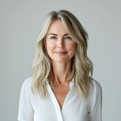 Fototapeta premium portrait of an attractive blonde woman