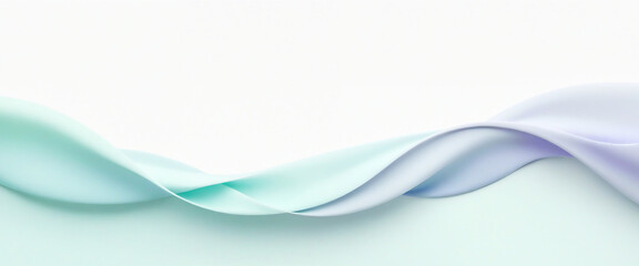 Fototapeta premium Soft Abstract Waves in Pastel Tones