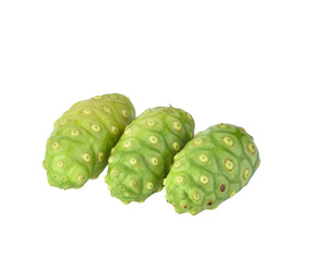 Noni fruit isolated on transparen png.