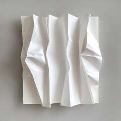 Abstract paper sculpture