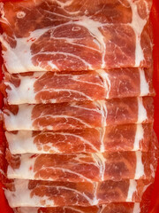 slices of ham