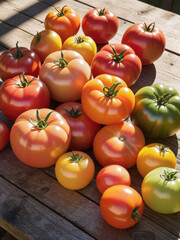 Tomato Harvest Under the Sun