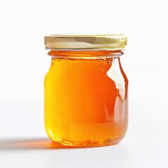 Honey in a glass jar