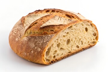 sourdough isolated in white background