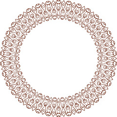 Beautiful Mandala Art and Vector Mandala Design Image.