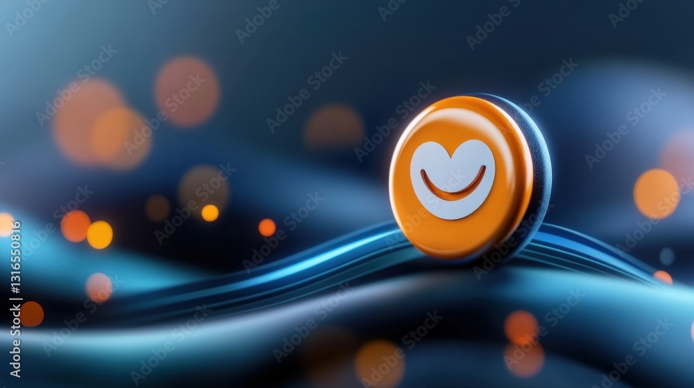 Poster innovative digital design abstract environment graphic content modern aesthetic close-up view embrac