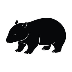 vector image of a bear