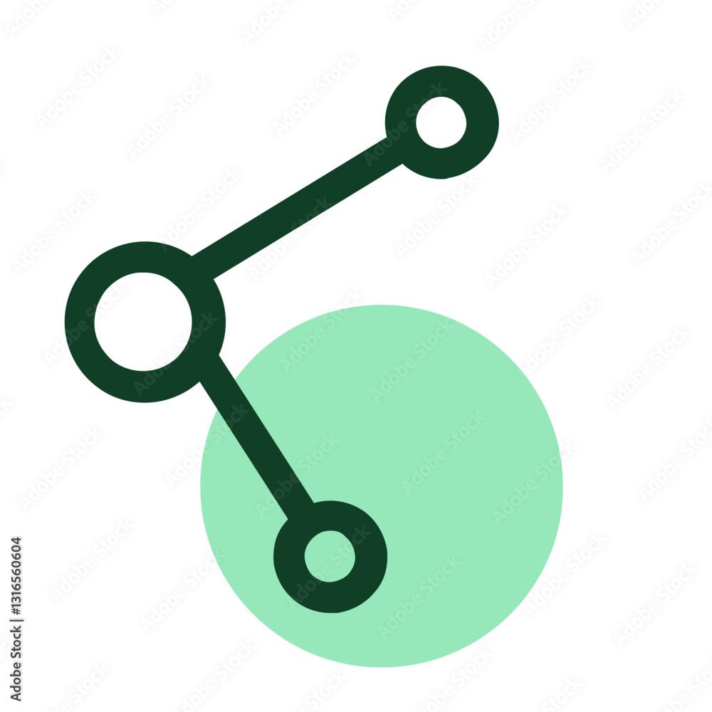 Poster connecting global communities through shared experiences and simple, elegant design with a soft mint