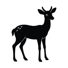 deer silhouette vector