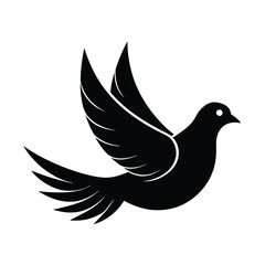 Obraz premium silhouette of dove