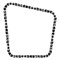 vector frame for your text or photo