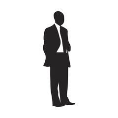 businessman silhouette