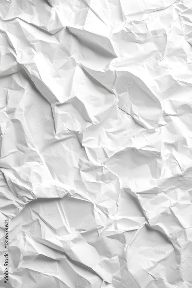 Poster close-up of shredded white and gray paper forming a textured pattern. abstract design element suitab