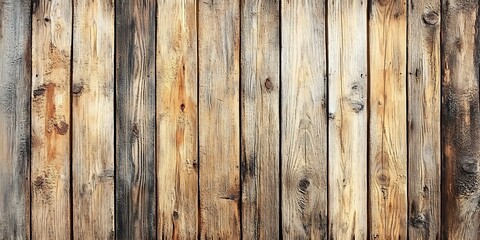 Obraz premium Rustic weathered wood plank wall texture (1)