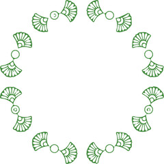 Beautiful flower art and mandala vector design