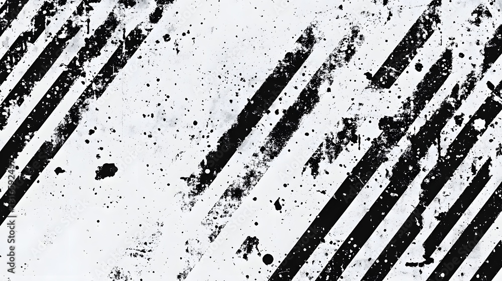 Poster The dynamic abstract paint splash and brush strokes create a visually striking monochrome grunge texture background with bold contrast and energy expressing a sense of chaos movement