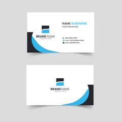 Creative Blue business card template