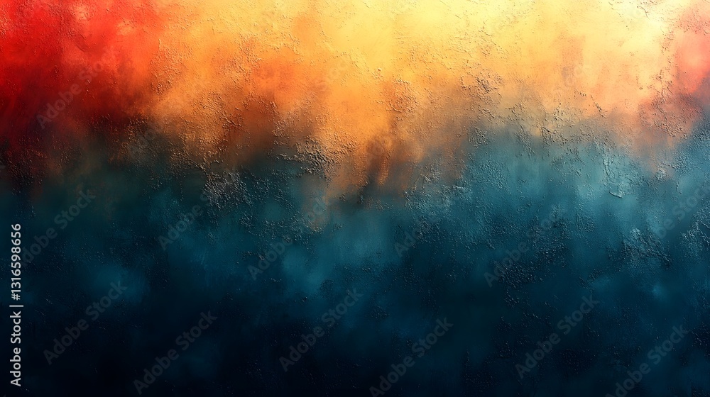 Leinwandbilder vibrant abstract painting with dynamic color and texture composition