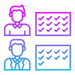 Obraz premium Result Icon