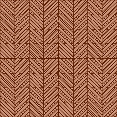 A close-up of the linear texture. The intricate weave pattern creates a sense of depth and texture. Colorful graphic composition.