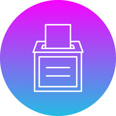 Ballot box Icon