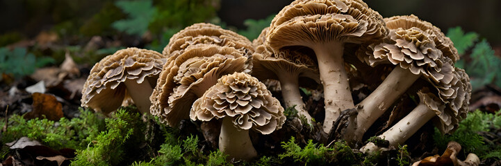mushroom in the forest, mushrooms on the tree, mushroom on the ground, mushroom in the forest