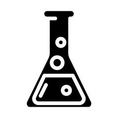 dangerous chemicals solid icon