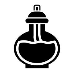 Bunsen glyph icon