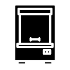 incubation cupboard solid icon