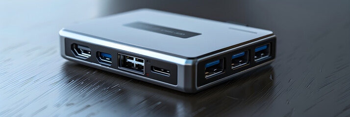 Fototapeta premium Compact and Elegant TF Card Reader : A Symbol of Efficient and Modern Data Transfer Technology