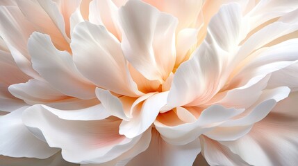 Obraz premium Soft Pastel Flower Bloom Captured in Close-up Photography