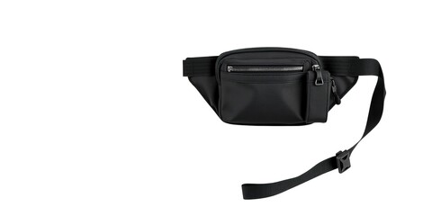 Black Tactical Waist Pack - Durable Outdoor Gear for EDC